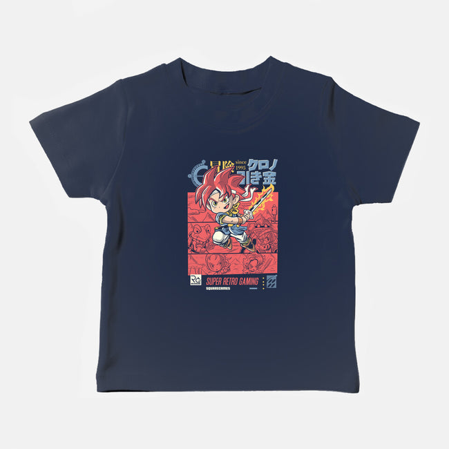 Chrono Adventure-baby basic tee-Nihon Bunka