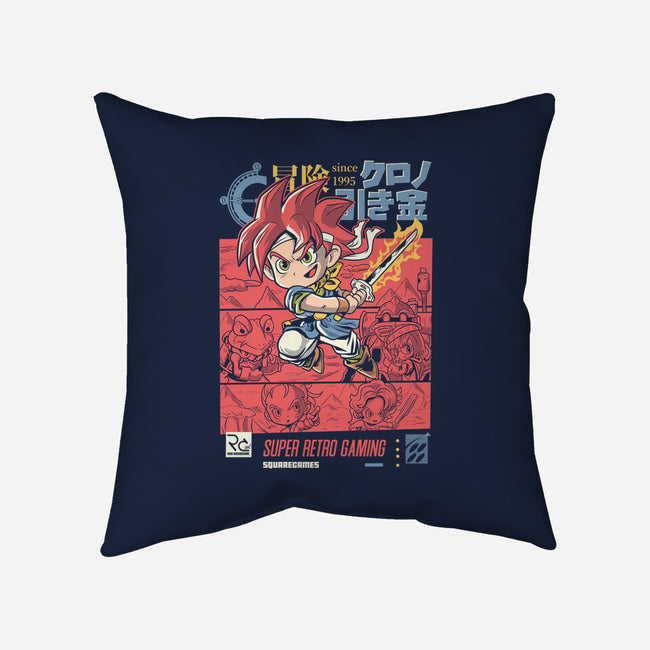 Chrono Adventure-none removable cover w insert throw pillow-Nihon Bunka