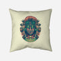 Glowing Werewolf-none removable cover throw pillow-glitchygorilla