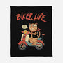 Motor Cat-none fleece blanket-vp021