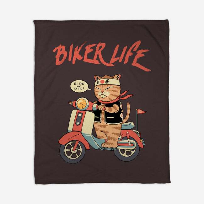 Motor Cat-none fleece blanket-vp021