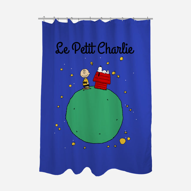 Le Petit Charlie-none polyester shower curtain-Melonseta