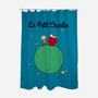 Le Petit Charlie-none polyester shower curtain-Melonseta