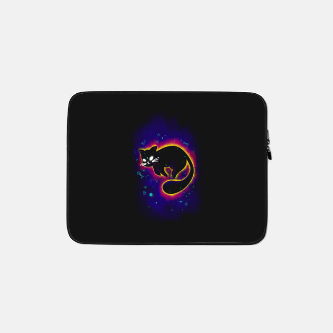 Floating Space Cat-none zippered laptop sleeve-erion_designs