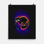 Floating Space Cat-none matte poster-erion_designs