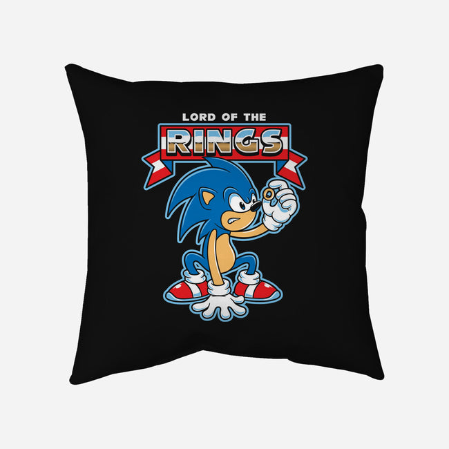 My Precious Rings-none removable cover w insert throw pillow-Nemons