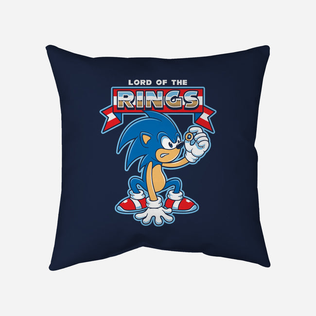 My Precious Rings-none removable cover w insert throw pillow-Nemons