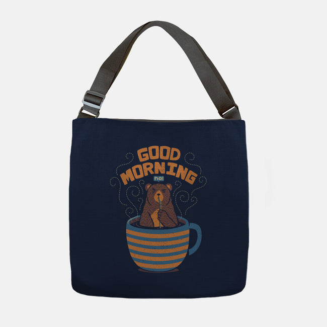 Bear Coffee Bath-none adjustable tote-tobefonseca