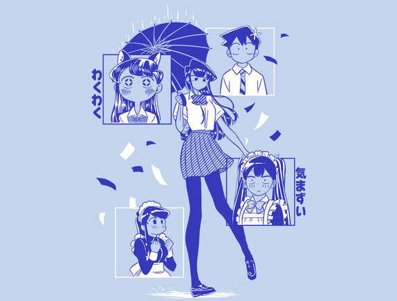 Komi San-none matte poster-constantine2454 by TeeFury