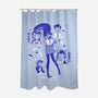 Komi San-none polyester shower curtain-constantine2454