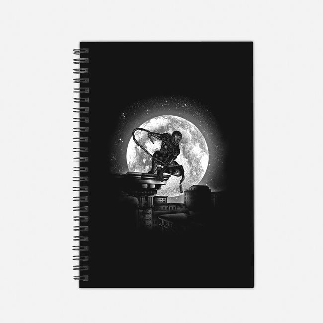 Moonlight Hero-none dot grid notebook-fanfreak1