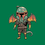 Cthulhu Bounty Hunter-none fleece blanket-vp021