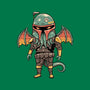 Cthulhu Bounty Hunter-none removable cover throw pillow-vp021