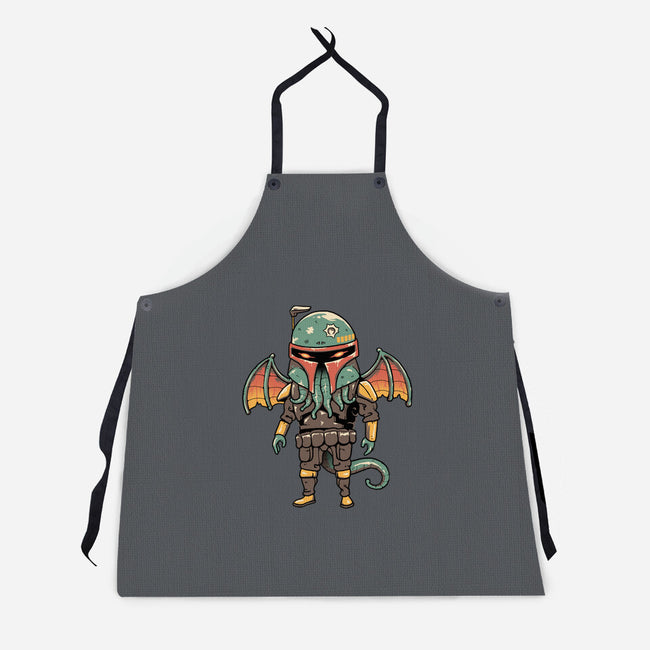 Cthulhu Bounty Hunter-unisex kitchen apron-vp021