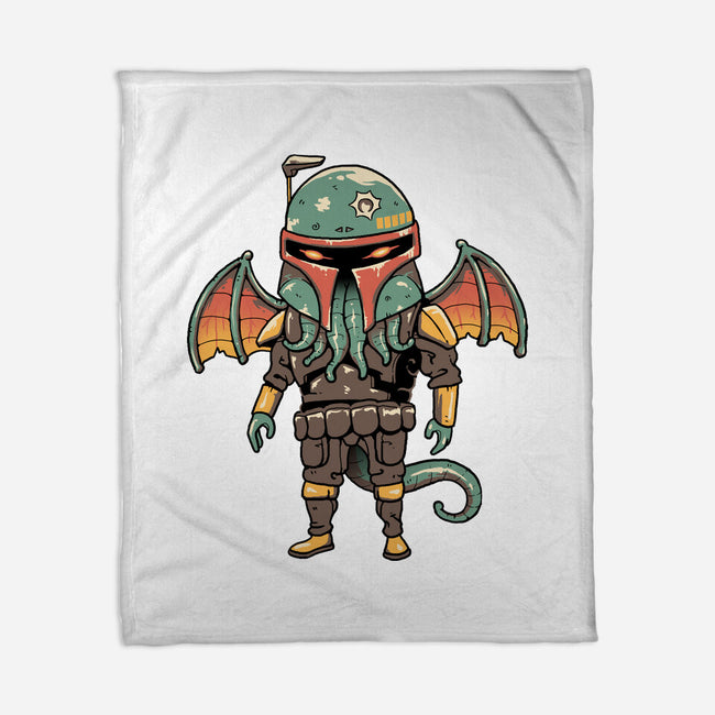 Cthulhu Bounty Hunter-none fleece blanket-vp021