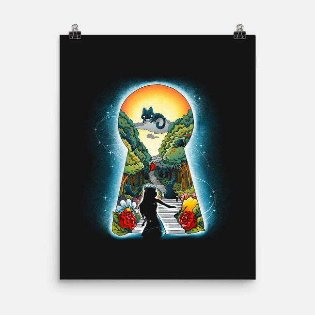 Wonder Portal-none matte poster-Vallina84