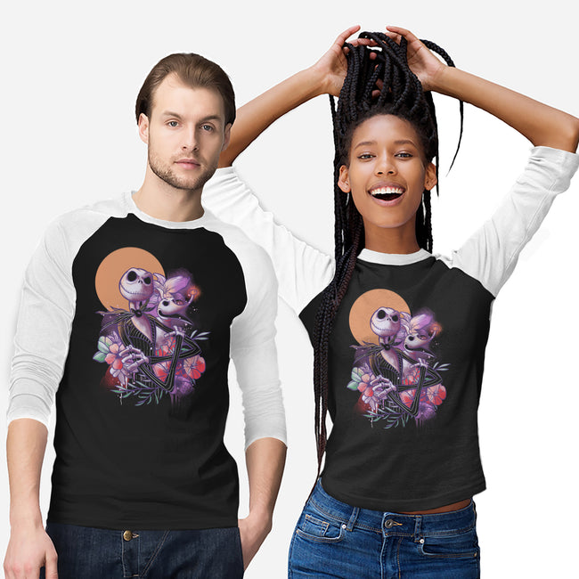 Nightmare In Moonlight-unisex baseball tee-fanfabio