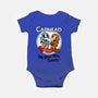 Caphead-baby basic onesie-Nemons