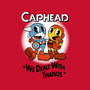 Caphead-none removable cover w insert throw pillow-Nemons