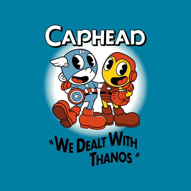 Caphead-none removable cover w insert throw pillow-Nemons