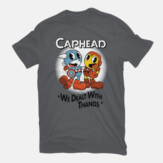 Caphead-mens premium tee-Nemons