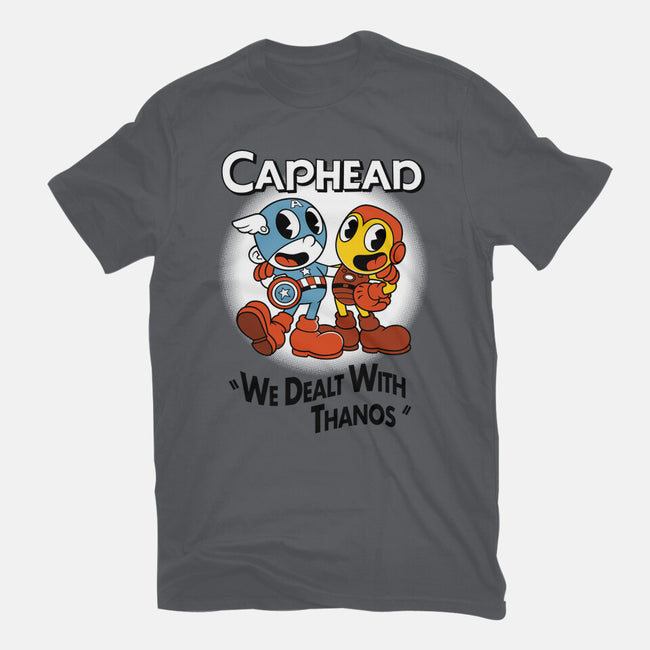 Caphead-mens heavyweight tee-Nemons