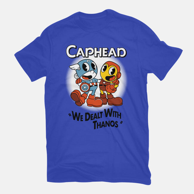 Caphead-womens fitted tee-Nemons