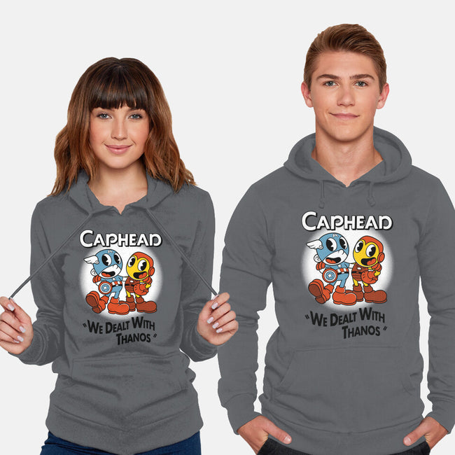 Caphead-unisex pullover sweatshirt-Nemons