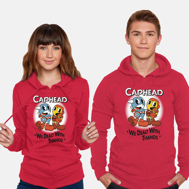 Caphead-unisex pullover sweatshirt-Nemons
