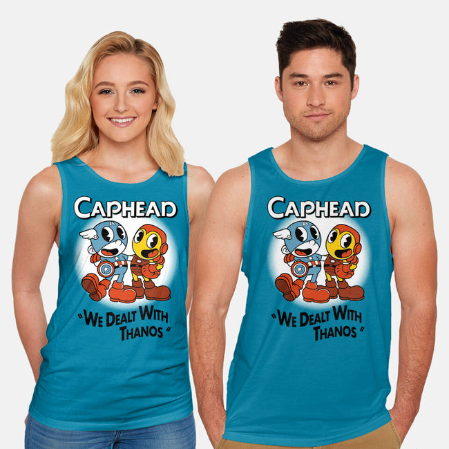 Caphead-unisex basic tank-Nemons