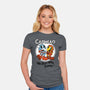 Caphead-womens fitted tee-Nemons
