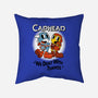 Caphead-none removable cover w insert throw pillow-Nemons