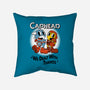 Caphead-none removable cover w insert throw pillow-Nemons