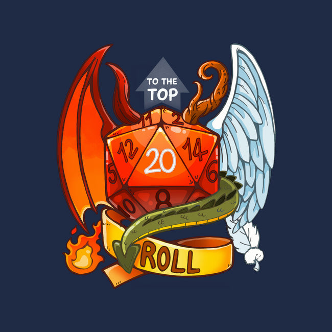 Roll To The Top-none removable cover w insert throw pillow-Vallina84