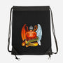 Roll To The Top-none drawstring bag-Vallina84