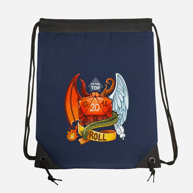 Roll To The Top-none drawstring bag-Vallina84