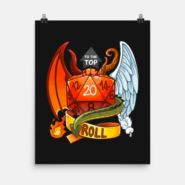 Roll To The Top-none matte poster-Vallina84