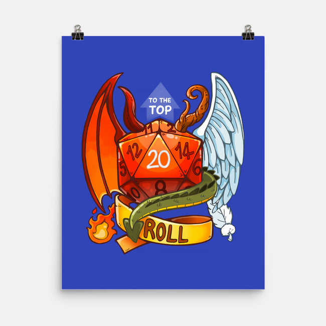 Roll To The Top-none matte poster-Vallina84