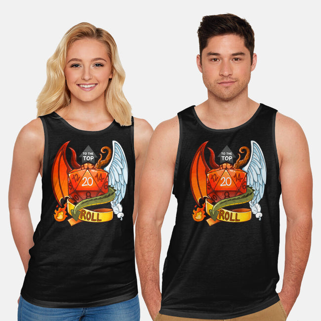 Roll To The Top-unisex basic tank-Vallina84