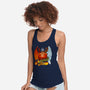 Roll To The Top-womens racerback tank-Vallina84