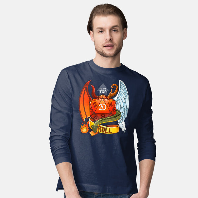 Roll To The Top-mens long sleeved tee-Vallina84