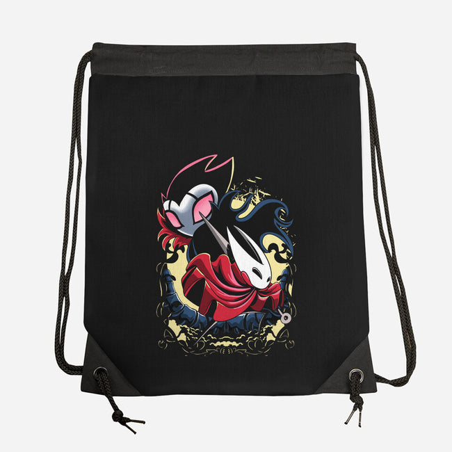 Knightmare Silk-none drawstring bag-Nihon Bunka