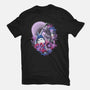 Spirits In Moonlight-womens basic tee-fanfabio