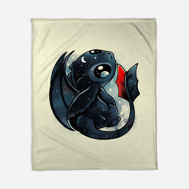 Dragon Starlight-none fleece blanket-Vallina84