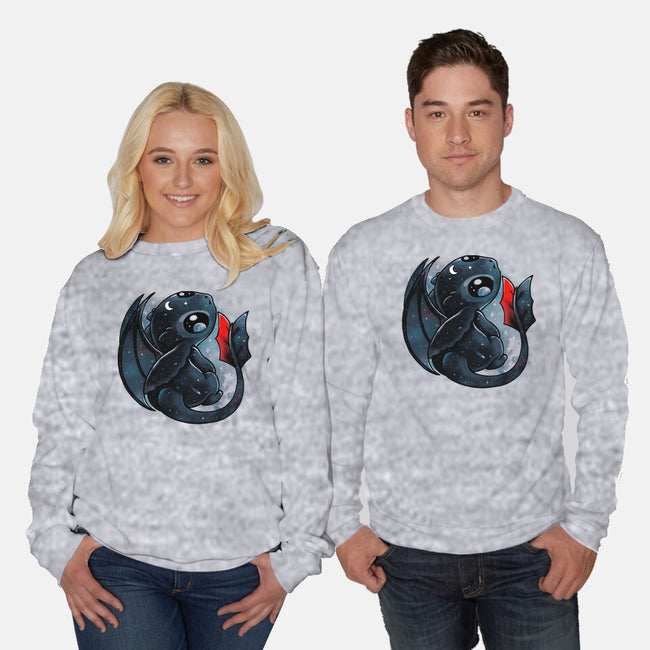 Dragon Starlight-unisex crew neck sweatshirt-Vallina84