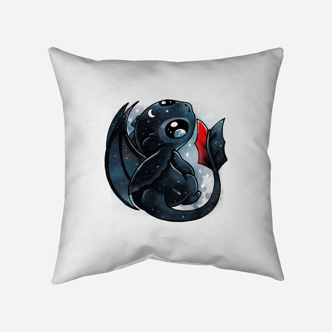 Dragon Starlight-none removable cover w insert throw pillow-Vallina84