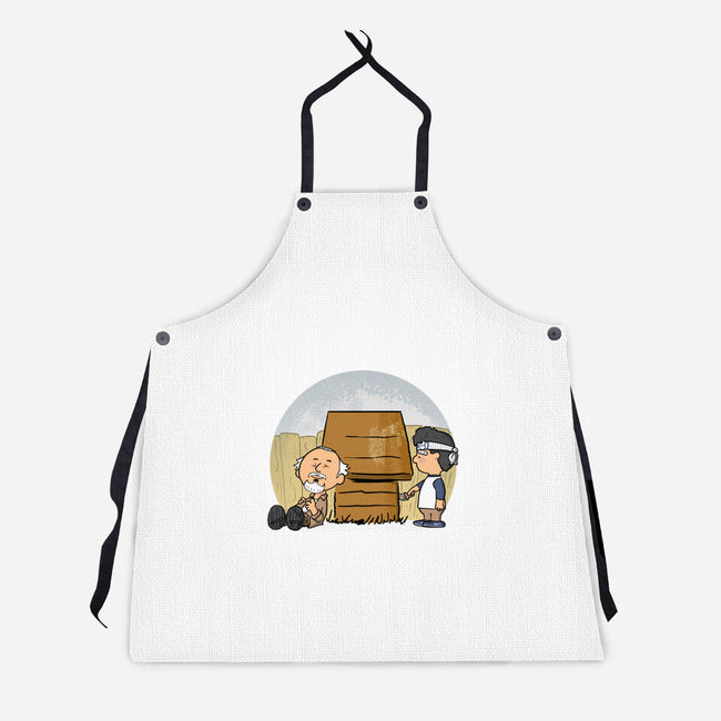 Karate Moves-unisex kitchen apron-MarianoSan