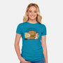 Karate Moves-womens fitted tee-MarianoSan
