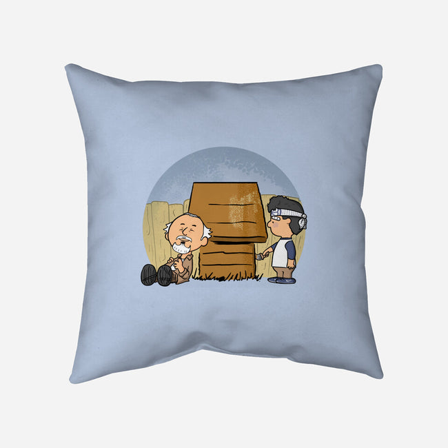 Karate Moves-none removable cover w insert throw pillow-MarianoSan
