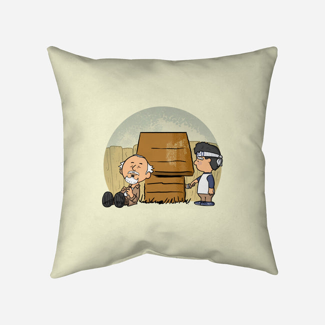Karate Moves-none removable cover w insert throw pillow-MarianoSan